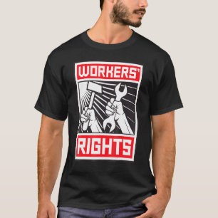 Arbeiterrechte Retro Vintage Sowjet Propaganda Sow T-Shirt