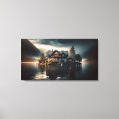 Arbeitet auf dunklen und hellen Hintergründen magi Leinwanddruck (Vorderseite)