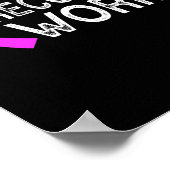 Arbeitet das Bewusstsein für die Endabnahme der Üb Poster (Ecke)