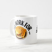 Arbeitet für… kaffeetasse (Vorderseite Links)