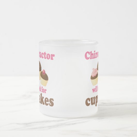 Arbeitet für Kuchen-Chiropraktor Mattglastasse (Mittel)