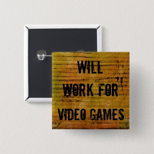 Arbeitet für Videospiel-Button Button (Vorne & Hinten)