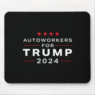 Arbeitnehmer für Trump 2024 - Trump-Design für Gew Mousepad