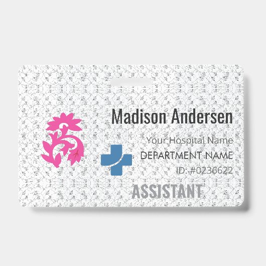 Arbeitnehmer-PVC-Abzeichen - Personalisiert.Event. Ausweis (Vorderseite)