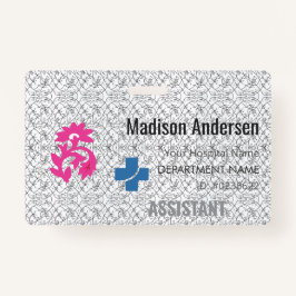 Arbeitnehmer-PVC-Abzeichen - Personalisiert.Event. Ausweis