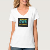 Arbeitnehmer über Billionäre - kühne Aktivisten T-Shirt (Vorderseite)