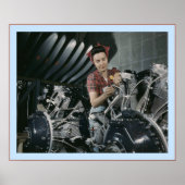 Arbeitnehmerin Poster (Vorne)