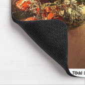 "Arbeits-Bereichs-" Trommel-Raum-Mausunterlage Mousepad (Ecke)