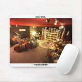 "Arbeits-Bereichs-" Trommel-Raum-Mausunterlage Mousepad (Mit Mouse)