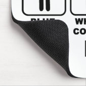 Arbeits-, Büro- oder Pyjama Mousepad (Ecke)