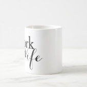 Arbeits-Ehefraugewohnheit Kaffeetasse (Mittel)