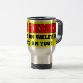 Arbeits-härteres Tassen-Geschenk Reisebecher (VorderseiteRechts)