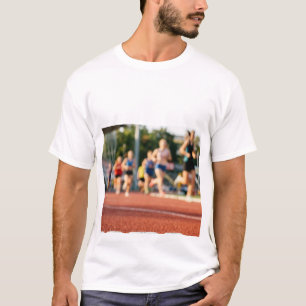 Arbeits-Lebens-Balance Firmenathlet Lauf Tr T-Shirt