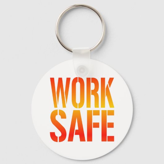 Arbeits-Safe Schlüsselanhänger (Vorderseite)
