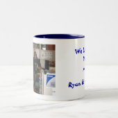 Arbeits-Tasse Zweifarbige Tasse (Mittel)