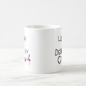 Arbeits- und Lieferungs-Crew-Storch Kaffeetasse (Mittel)