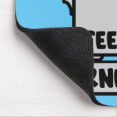 Arbeitsausgebranntsein Mousepad (Ecke)