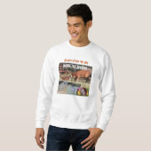 Arbeitsaustralier Shepherds Agilityscheibe Sweatshirt (Vorne ganz)