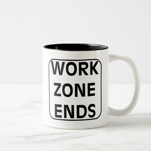 Arbeitsbereich beendet Tasse (Rechts)