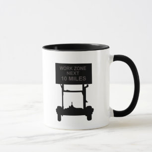 Arbeitsbereich Nächste 10 Meilen Tasse