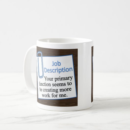 Arbeitsbeschreibung Kaffeetasse (Vorderseite Links)