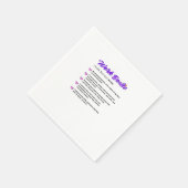 Arbeitsbestie - Klassische Viren Serviette (Ecke)