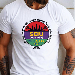 Arbeitsbewegung UTLA SEIU AALA T-Shirt
