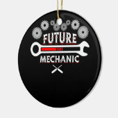 Arbeitsbezeichnung Mechanischer Auto Keramik Ornament (Links)