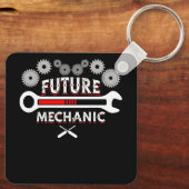 Arbeitsbezeichnung Mechanischer Auto Schlüsselanhänger (Rückseite)