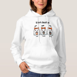 Arbeitsboutiquen Halloween-Geister mit Kaffeemasch Hoodie