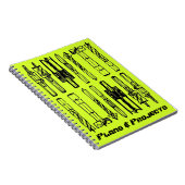 Arbeitsbuch-Projekt-Klotz: Pläne u. Projekte Notizblock (Rechte Seite)