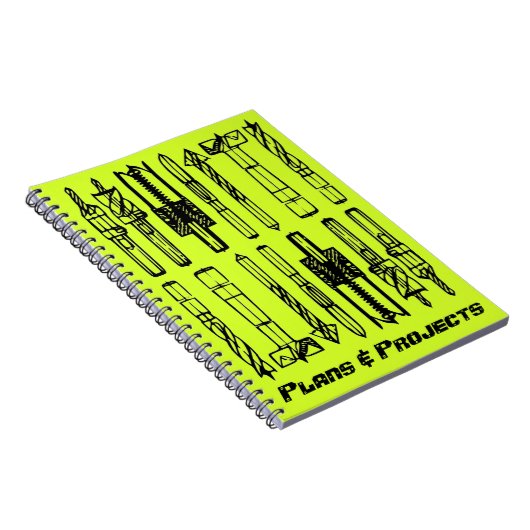 Arbeitsbuch-Projekt-Klotz: Pläne u. Projekte Notizblock (Rechte Seite)