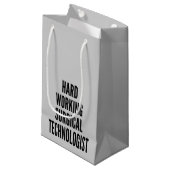 Arbeitschirurgischer Techniker Kleine Geschenktüte (Vorderseite Schrägansicht)
