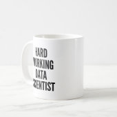 Arbeitsdatenwissenschaftler Kaffeetasse (Vorderseite Links)