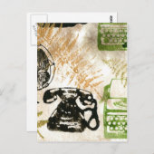 Arbeitsfall Postkarte (Vorne/Hinten)