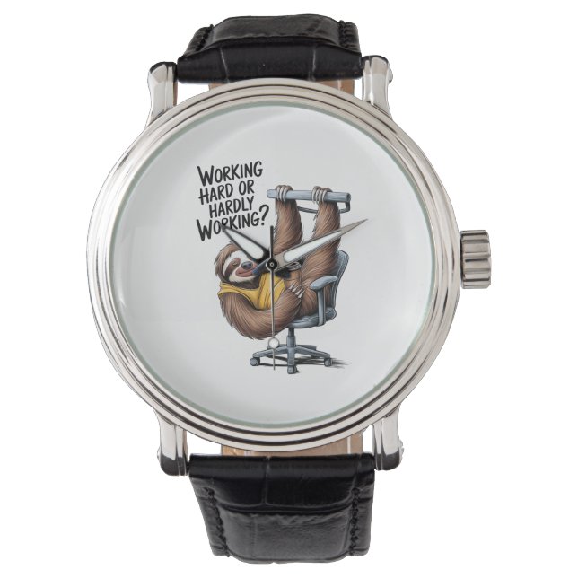 Arbeitsfest oder kaum arbeitend armbanduhr (Vorderseite)