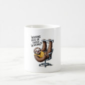 Arbeitsfest oder kaum arbeitend kaffeetasse (Mittel)