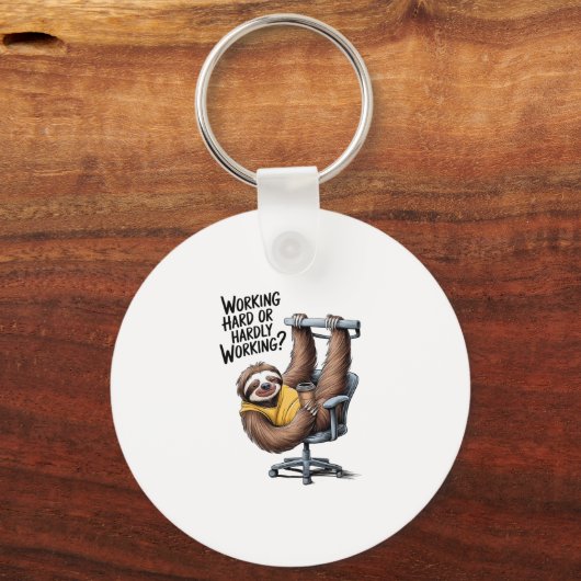 Arbeitsfest oder kaum arbeitend schlüsselanhänger (Vorderseite)