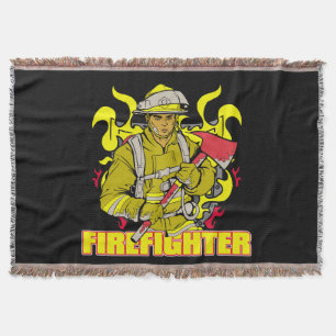 Arbeitsfeuerwehrmann Decke