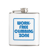 Arbeitsfreie Climzone Flachmann (Vorderseite)