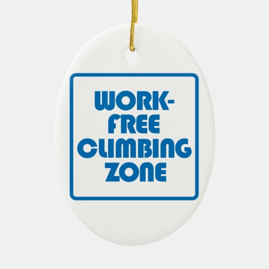 Arbeitsfreie Climzone Keramik Ornament (Vorne)