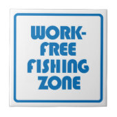 Arbeitsfreie Fischereizone Fliese (Vorderseite)