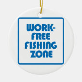 Arbeitsfreie Fischereizone Keramikornament (Vorne)