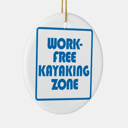 Arbeitsfreie Kajakzone Keramik Ornament (Rechts)