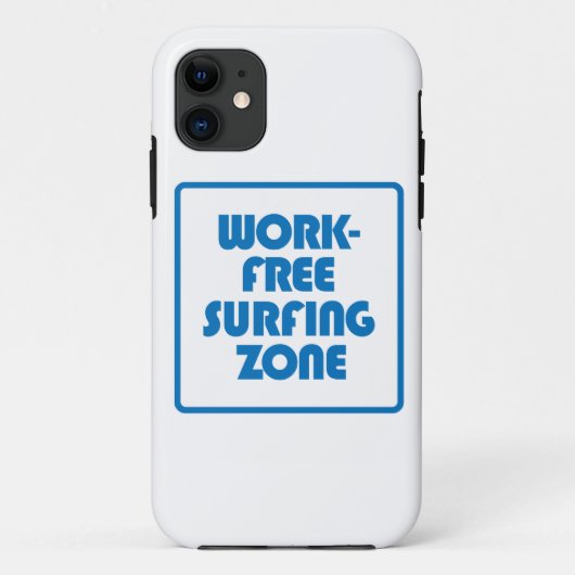 Arbeitsfreie Surfzone Case-Mate iPhone Hülle (Rückseite)