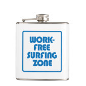 Arbeitsfreie Surfzone Flachmann (Vorderseite)