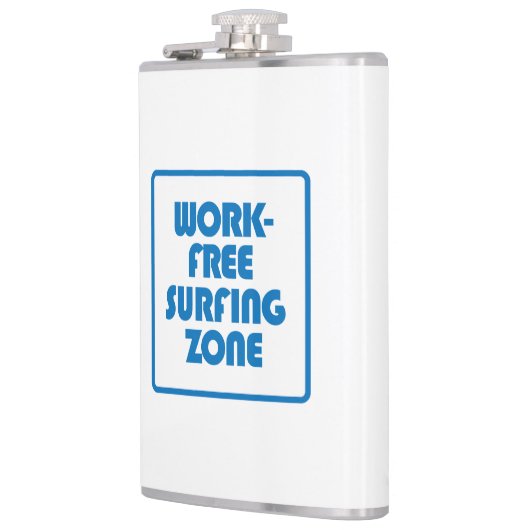 Arbeitsfreie Surfzone Flachmann (Links)