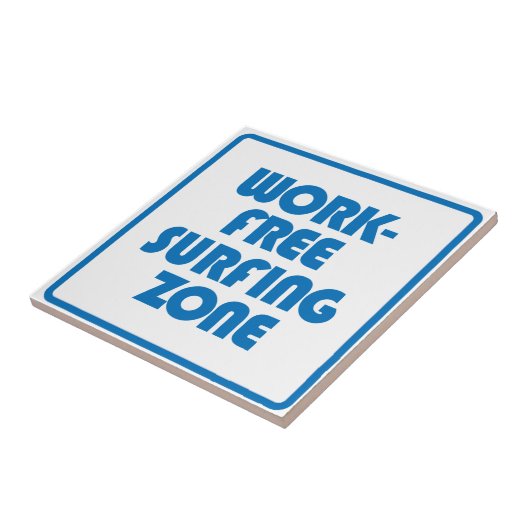 Arbeitsfreie Surfzone Fliese (Seite)