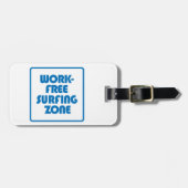 Arbeitsfreie Surfzone Gepäckanhänger (Vorderseite horizontal)