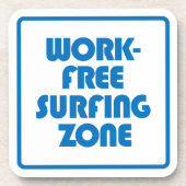 Arbeitsfreie Surfzone Untersetzer (Vorderseite)